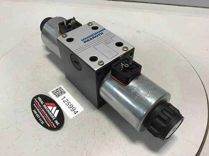Used MANNESMANN REXROTH 4WE10J31CG24N9Z4 Valves/Fittings Michigan US | Ideal Machinery #707271