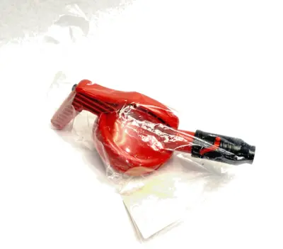 NEW OILSAFE STUMPY WIDE SPOUT LID, RED