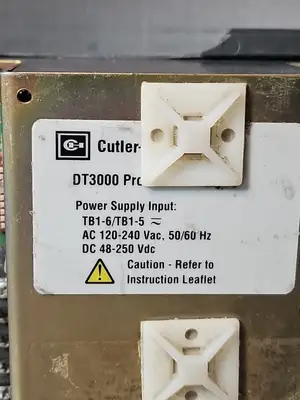 Eaton Cutler Hammer Digitrip 3000 Protective Relay (BIN144)