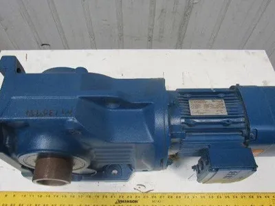 SEW Type  KH87BDRE90L4BE5/TF 2HP 147.32RPM  Electric Gear Motor 277/480V 3Ph