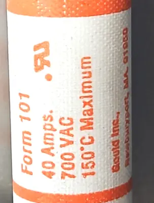Gould shawmut A70P40 Semiconductor fuse Loc4D30