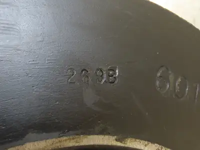 Superior Tire 269B 601 Industrial Tire Resilient Solid Black 13.75X5X8"