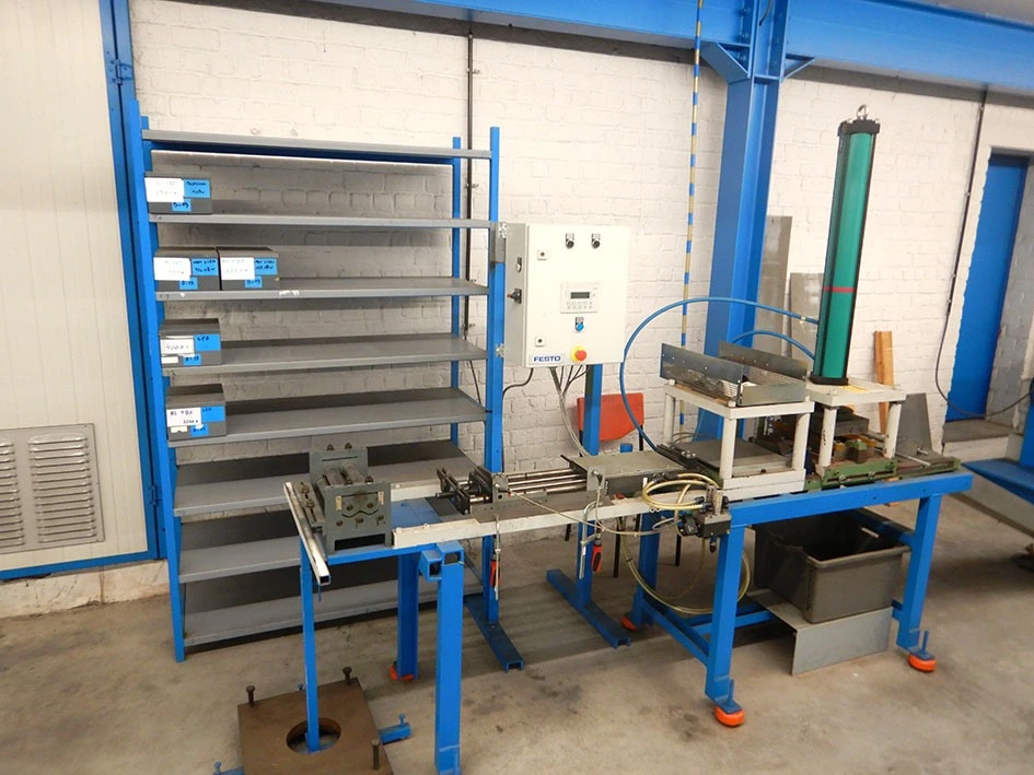 USED FESTO DECOILING & PUNCHING LINE