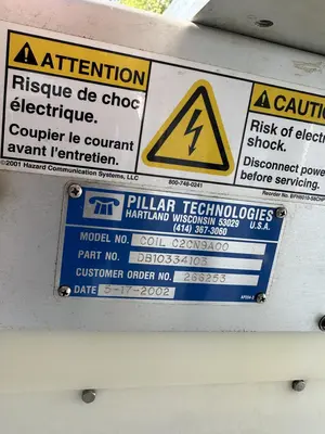 Used 2000 PILLAR TECHNOLOGIES U2P Sealers Ohio US | Portage Packaging Systems, Inc. #1394741