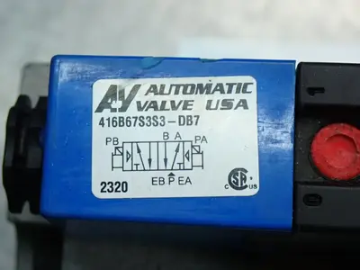 NEW AUTOMATIC VALVE 416B67S3S3DB7
