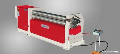 USED AKYAPAK 3 ROLL INITIAL PINCH PLATE BENDING ROLLS