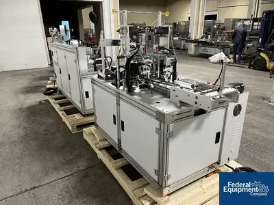 USED Zhejiang Zhengxin Machinery Co. LTD. Zhejiang Zhengxin Three Ply Face Mask Processing Line