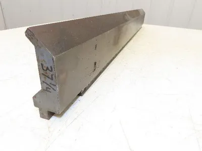 Press Brake Gooseneck Punch Die 37-1/4" Long 90° V 7/16" Finger 3-3/4" H