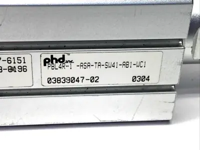 Used PHD PBL4R-1-ASA-TA-TR-SW41-AB1-WC1 Pneumatic Cylinders Michigan US | Maverick Industrial Sales #1390561