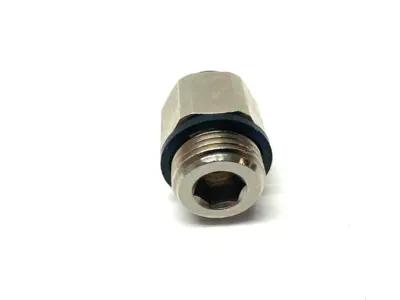 New | in-Stock PARKER PNEUMATIC PUSH-IN FITTING 1/2" BSPP THREAD 12MM TUBE Hoses | Maverick Industrial Sales #1114111