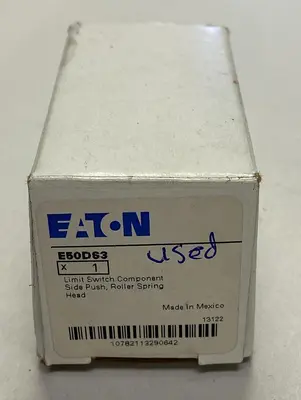 Used EATON E50DS3 Miscellaneous Equipment (Electrical & Power) Ohio US | Surplus Asset Holdings #1209902