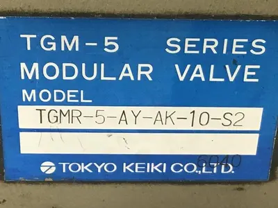 USED TOKYO KEIKI TGMR-5-AY-AK-10-S2