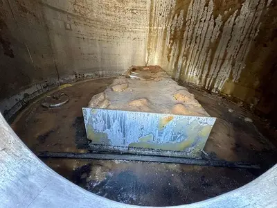 Tank, 12,000 Gallon, Stainless Steel, Storage Tank - #S744881