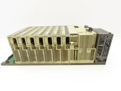 Hitachi HIDIC H-300 PLC Controller Rack w/3 Input 3 Digital & 1 Analog Output