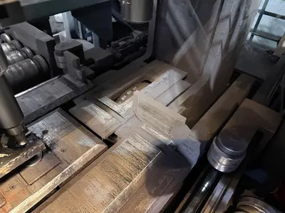USED VOORTMAN V550A FLAT AND ANGLE PROCESSING MACHINE
