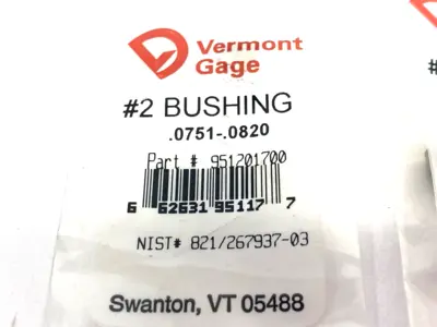 New | in-Stock Vermont Gage 951201700 Drill Bushings Michigan US | Maverick Industrial Sales #1395734