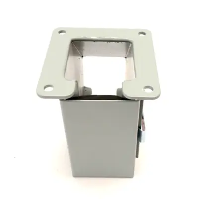 F22LE9C | Hoffman  90-Degree Elbow Lay-In Wireway Outside Opening 2.5" x 2.5" - New – Open box