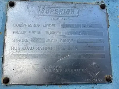 USED WHITE SUPERIOR MH-64