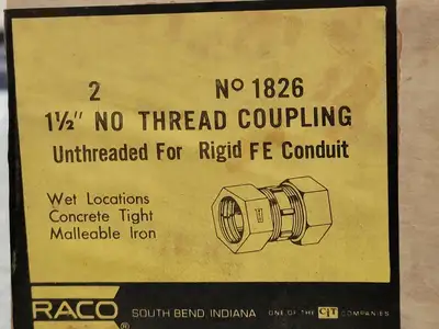 USED RACO NO. 1826