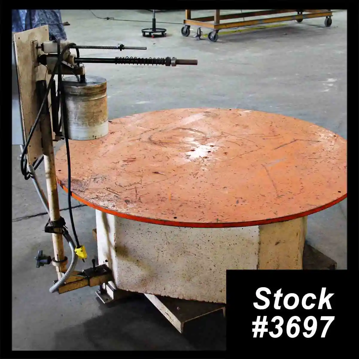 5,000 Lb. INTEK AUTOMATION CONTROLS Pallet Uncoiler