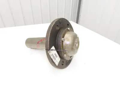 Jervis B Webb Trolley Conveyor Traction Wheel Support Post Flanged Bearing Hub
