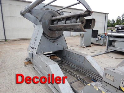USED IOWA SLITTING & CUT TO LENGTH 1600 X 3 X 12 TON CNC