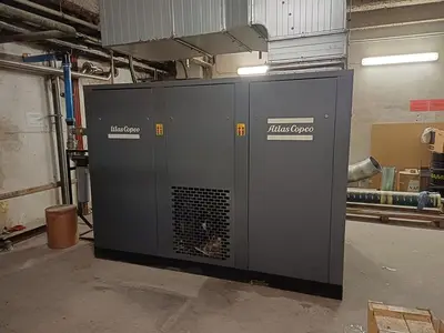 Used 2004 ATLAS COPCO GA 110 Rotary Screw & Sliding Vane Air Compressors CZ | Amaron s.r.o. #1056607