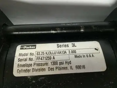 Used Parker 03.25 KJ3LLU14A13A 2.00 Hydraulic Cylinders Michigan US | Maverick Industrial Sales #1395882