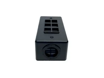 41089-6DN | Leviton  6-Port Din Rail Mount Box, Black - New Other