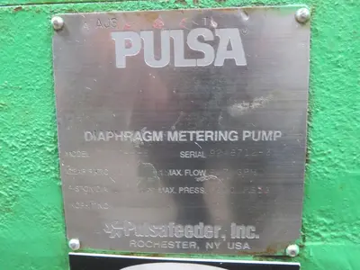 Used PULSA 7660-S-E Pumps (Metering) Texas US | Aucto #1308433