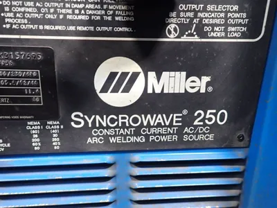 Used MILLER SYNCROWAVE 250 Tig Welders Ohio US | HGR 24 #1175314