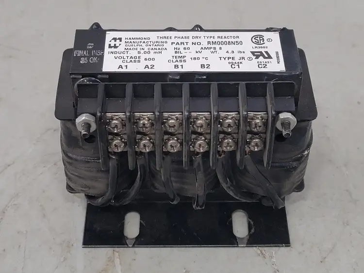 Used HAMMOND MANUFACTURING RM0008N50 Transformers British Columbia CA | Lenmark #265481