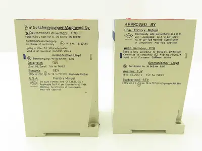 Pepperl+Fuchs WE77/Ex2-OT Switch Amplifier 2-Channel Safety Relay  Lot of 2