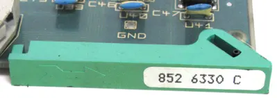 USED CHARMILLES 852-6330 CIRCUIT BOARD CT8121180 8526330C