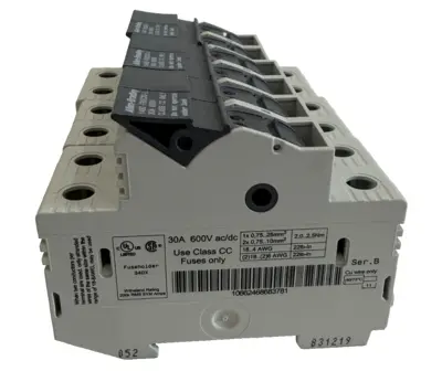 ALLEN BRADLEY 1492-FB2C30-L FUSE HOLDER SER.B 1492FB2C30L NEW, SURPLUS 3 PCS.