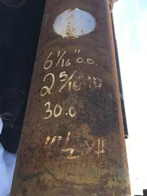 Used AFTERMARKET 6-1/16" OD X 360" DRILL PIPE Construction Material & Supplies Pennsylvania US | East West Machinery & Drilling #1416220
