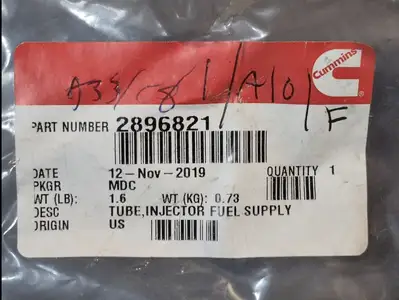 NEW CUMMINS 2896821