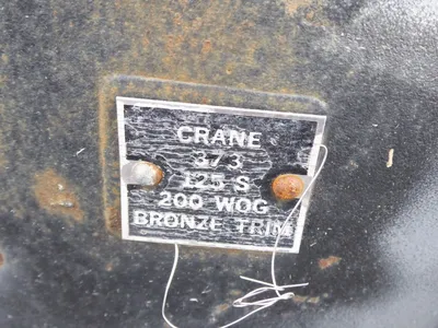8" Crane 373-8 Cast Iron Flanged Swing Check Valve 200 PSI WOG Used