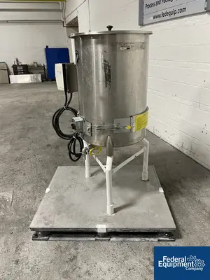 USED Pfaudler 62 Gal Mix Tank, S/S