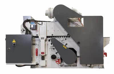 Northtech NT-610EL Heavy Duty 25HP+25HP Double Surface Planer (w/ Helical Cutter Heads)