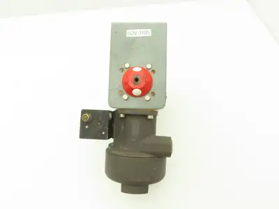 Flowserve 10I 39 SZMS24A P BC R6 Pneumatic Actuator with 1/2"NPT SS Ball Valve