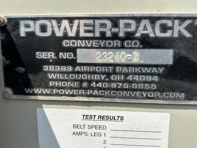 Power Pack Aggregate Conveyor with Sew Euro drive Motor 60Hz