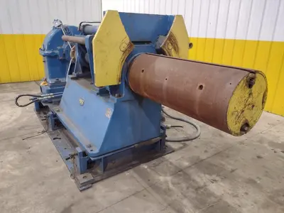 36” W X 16" ID YODER RECOILER WITH PUSH-OFF MANDREL: STOCK  #22952