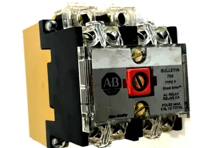 ALLEN BRADLEY 700-P400A1 AC RELAY SER.D 700P400A1 NEW, SURPLUS