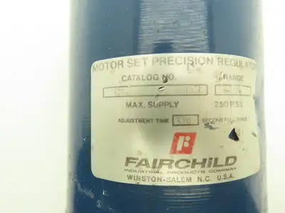 Fairchild 1210R-10163C Motorized Pneumatic Air Regulator 2-150PSI Range 3/8"NPT
