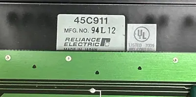 Used RELIANCE ELECTRIC 45C911 Industrial Controls Ohio US | Surplus Asset Holdings #1243034