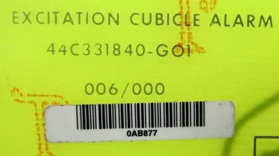 USED GENERAL ELECTRIC 44C331840-GO1 EXCITATION BOARD 44C331840GO1
