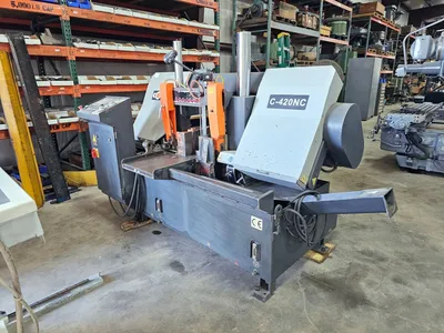 Used 2016 COSEN C-420NC Horizontal Dual Column Band Saws Texas US | N & R Machine Sales #946414