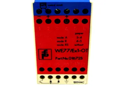 NEW PEPPERL+FUCHS WE77/EX1-OT SWITCH AMPLIFER WE77EX1OT