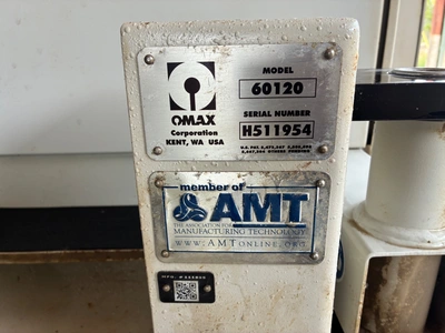 Used OMAX 60120 Waterjet Cutters Arizona US | SNL Machine Trader LLC #1303644